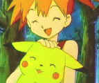 Misty and Pikachu