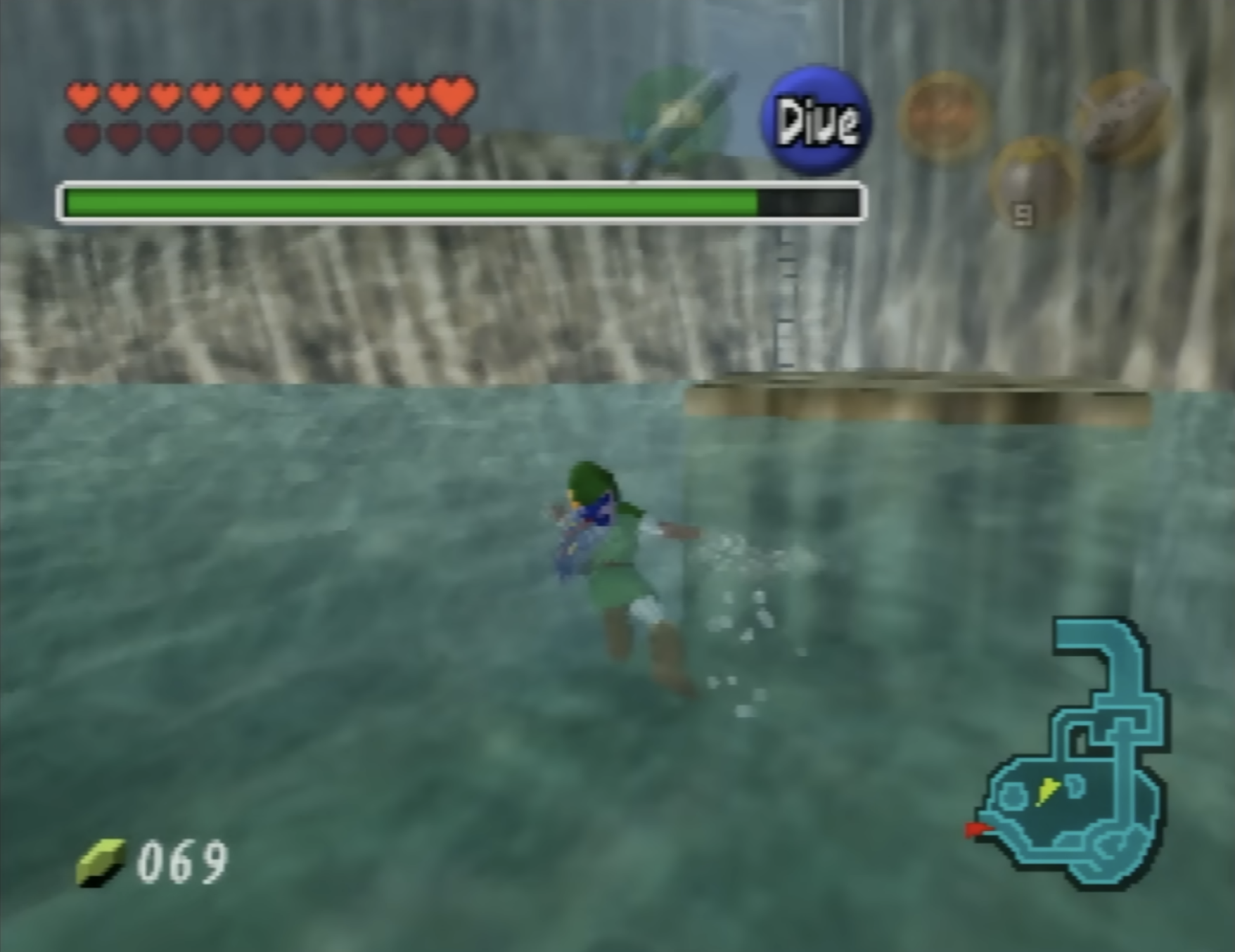 Zora's Domain Melted Screenshot